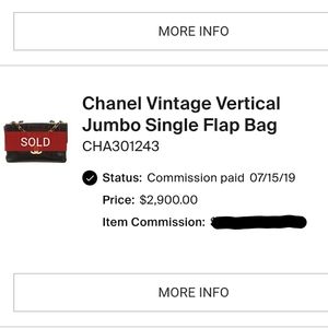 SOLD Jumbo Chanel 24K Gold Vertical Quilted Flap